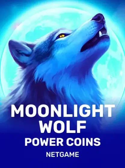 Moonlight Wolf: Power Coins game tile